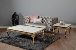 Gold Tusk Marble Table Series Gold Tusk Marble Table Series